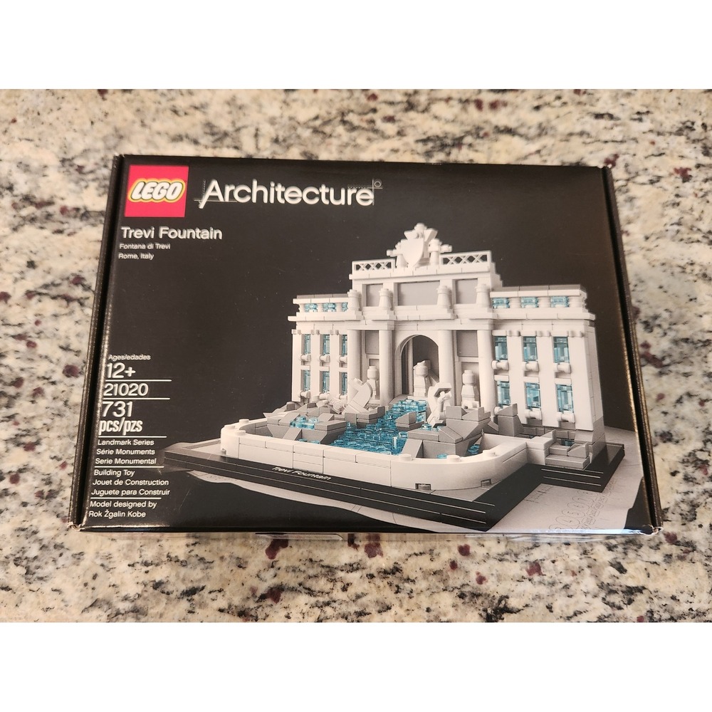LEGO Architecture Trevi Fountain 21020 Rome Italy Landmark Series NEW